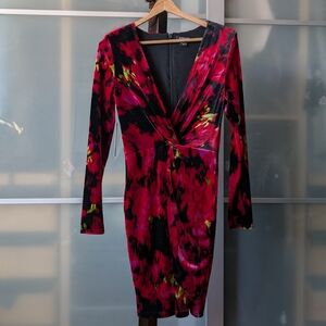 🔖NWT GUESS By Marciano Rhapsody Velour Dress - Size Small